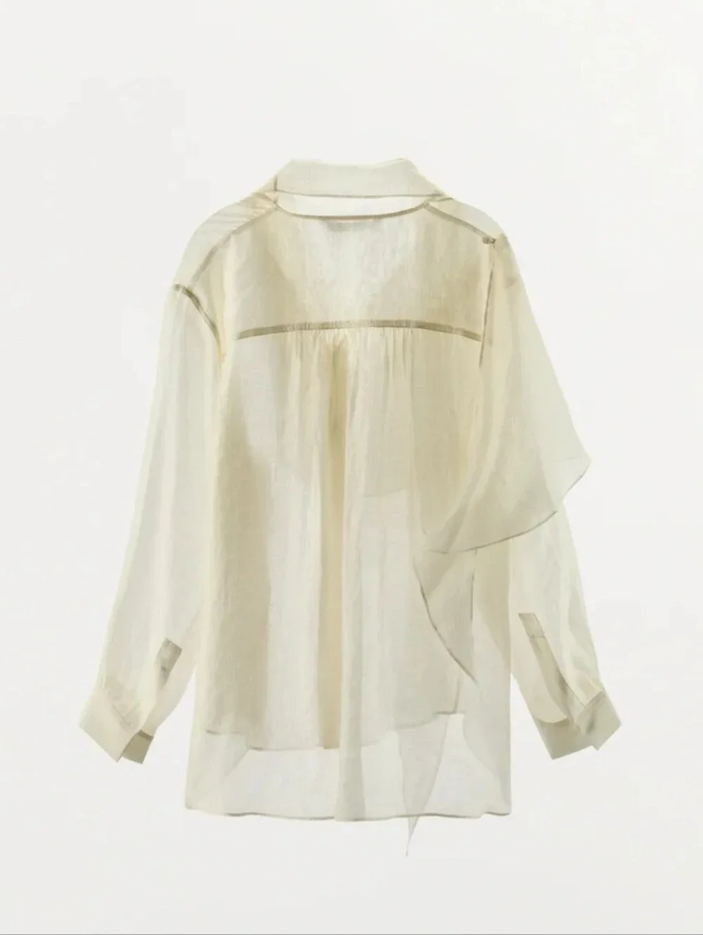 ZARA ZW COLLECTION HANDKERCHIEF SHIRT